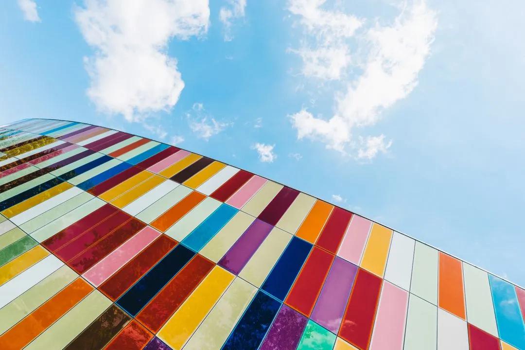 A colorful building - 6 of the biggest graphic design trends - Image